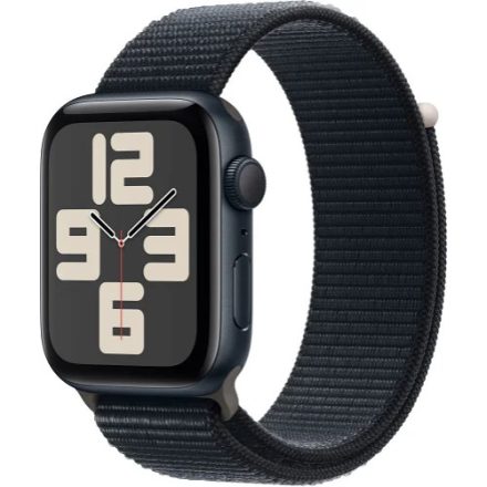 Apple Watch SE (2023) 44mm - Midnight Aluminium Case with Midnight Sport Loop - Midnight