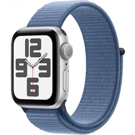 Apple Watch SE (2023) 40mm - Silver Aluminium Case with Sport Band - Winter Blue 